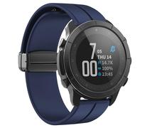 Blueshaweu Compatible Wahoo ELEMNT Rival Smartwatch,Sport Silicone Replacment Pulsera con hebilla magnética plegable compatible Wahoo ELEMNT Rival Smart Watch