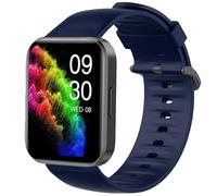 Blueshaweu Correa compatible con reloj inteligente RUIMEN D1, reloj inteligente clásico deportivo de silicona para reloj inteligente RUIMEN D1/H1