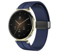 Blueshaweu Correa de 18 mm compatible con Hama Smartwatch 7000 de 1,32 pulgadas, silicona suave, doble magnética, ajustable, compatible con Hama 7000 Smartwatch, Große, Silicona, No es una piedra
