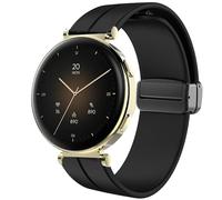 Blueshaweu Correa de 18 mm compatible con Hama Smartwatch 7000 de 1,32 pulgadas, silicona suave, doble magnética, ajustable, compatible con Hama 7000 Smartwatch, Große, Silicona, No es una piedra