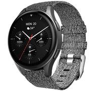 Blueshaweu Correa de 18 mm de 20 mm compatible con Hama Smartwatch 8900 1,32 pulgadas / 8900 1,43 pulgadas, nailon de repuesto para reloj de pulsera compatible con Hama 8900, 20mm, Silicona, No es una
