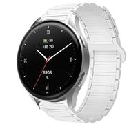 Blueshaweu Correa de 18 mm y 20 mm, compatible con Hama Smartwatch 8900 de 1,32 pulgadas / 8900 de 1,43 pulgadas, silicona suave, totalmente magnética, ajustable, compatible con reloj inteligente Hama