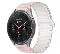 Blueshaweu Correa de 22 mm compatible con Hama 7010 (1,43 pulgadas), 6010 (1,65 pulgadas), 6910 (1,28 pulgadas), silicona suave, totalmente magnética, ajustable, compatible con Hama 7010/6010/6910