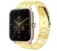 Blueshaweu Correa de 22 mm compatible con Hama Smartwatch 7010 (1,43 pulgadas), 6010 (1,65 pulgadas), 6910 (1,28 pulgadas), Classic Edelstahl Uhrenarmband Kompatibel mit Hama 7010/6010/6910 Smartwatch