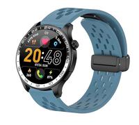 Blueshaweu Correa de 22 mm compatible con reloj inteligente Fempoin T10 Pro de 1,43 pulgadas, magnético ajustable deportivo de silicona para reloj inteligente Fempoin T10 Pro, Große, Silicona, No es