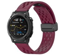 Blueshaweu Correa de 24 mm compatible con COROS NOMAD, magnética, ajustable, transpirable, deportiva, de silicona, compatible con COROS NOMAD, APEX 4 46 mm reloj deportivo