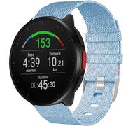 Blueshaweu Correa de nailon de 20 mm y 22 mm, compatible con reloj inteligente Polar Unite, Ignite 2, Ignite 3, Pacer, Grit X Pro, Grit X2 Pro Smartwatch (22 mm, azul)