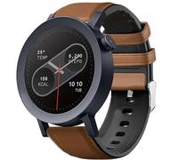 Blueshaweu Correa de repuesto compatible con CMF Watch Pro 2, correa de cuero de silicona transpirable para reloj inteligente, 22 millimeters, Silicona, piel