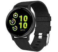 Blueshaweu Correa de repuesto de nailon de 18 mm, 20 mm, 22 mm, compatible con Garmin Vivoactive 5/4/4s/3,Venu 3/3s/2/2s/2 Plus/SQ/SQ 2/,Forerunner 55/255/255s/265/265s/165, 20MM, silicona, Sin