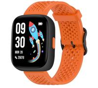 Blueshaweu Correa de silicona deportiva suave de 22 mm, perfecta para reloj inteligente BIGGERFIVE para niños Brave (BW01) y Brave2 (BW02), correa de repuesto clásica, Große, silicona, Sin piedras