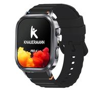 Blueshaweu Correa deportiva de 18 mm, 20 mm, 22 mm, compatible con reloj inteligente Knauermann, duradera, impermeable, ajustable para Knauermann PRO 4 angular/redonda, Lite 4, PRO 4 MINI, 22mm