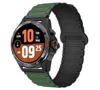 Blueshaweu Correa magnética de silicona deportiva con imán fuerte compatible con Ticwatch Atlas, Pro 5 Enduro, Pro 3 Ultra BT/LTE, GTH, etc., 24mm, Silicona, No es una piedra preciosa