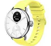 Blueshaweu Correas de repuesto deportivas de silicona suave de liberación rápida de 18 mm, 20 mm para mujeres, hombres, accesorios de pulsera compatibles con Withings ScanWatch 38mm/ScanWatch 2 38mm