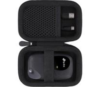 Blueshaweu Funda compatible con router WiFi móvil TP-Link M7200 - Funda protectora con espacio para cable USB - Compatible con TP-Link M7200 (negro)