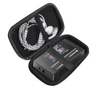 Blueshaweu Funda para reproductor MP3/MP4 compatible con reproductor de MP3 FiiO SnowSky Echo Mini - Funda con espacio para auriculares, cable USB y tarjeta de memoria - Compatible con FiiO Echo Mini