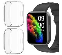 Blueshaweu Funda protectora compatible con reloj inteligente RUIMEN D1 1,85 pulgadas, TPU flexible, protección completa con protector de pantalla, resistente a los arañazos, funda para reloj