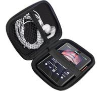 Blueshaweu - Funda rígida para reproductor de MP3 HiBy R3 II, funda rígida de transporte y almacenamiento compatible con reproductor de MP3 HiBy R3 GEN 2, R3 II (negro)