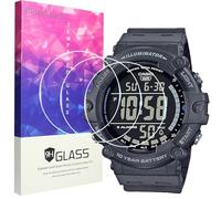 Blueshaweu Protector de pantalla compatible con Casio AE-1500WH, dureza 9H, protector de pantalla [3 unidades] compatible con Casio AE-1500WH, AE-1500 reloj (HD)