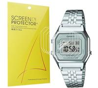 Blueshaweu Protector de pantalla compatible con Casio LA680WEA, HD transparente, flexible, TPU, protector de pantalla [6 unidades] compatible con Casio Watch LA680WEA -1EF,LA680WEA-7EF (transparente)