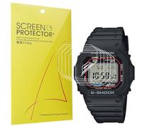 Blueshaweu Protector de pantalla compatible con Casio Watch GW-M5610U, HD transparente, flexible, TPU, protector de pantalla [6 unidades] compatible con Casio Watch GW-M5610U-1ER (transparente)