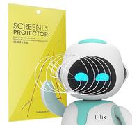 Blueshaweu Protector de pantalla compatible con Eilik Robot Pets (paquete de 6) película transparente de TPU de cobertura completa compatible con Eilik Robot Pet (paquete de 6)