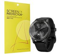 Blueshaweu Protector de pantalla compatible con Garmin Vivomove Trend Smartwatch, HD, transparente, flexible, protector de pantalla de TPU para Garmin vívomove Trend - Híbrido Smart Watch, 6 Pack