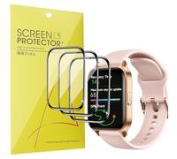 Blueshaweu Protector de pantalla compatible con Ice Fit 1.0 (1,78 pulgadas), HD transparente, flexible, protector de pantalla de TPU [3 unidades] compatible con ICE-Watch Ice Fit 1.0 (negro)
