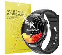 Blueshaweu Protector de pantalla compatible con Knauermann PRO 4 (2026) redondo reloj inteligente de 47 mm, HD transparente, protector de pantalla de TPU flexible [6 unidades] compatible con