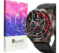 Blueshaweu Protector de pantalla compatible con KOSPET Tank T3 Ultra 2, dureza 9H, protector de pantalla de cristal blindado [3 unidades] compatible con KOSPET TANK T3 Ultra 2 GPS Smartwatch (HD)