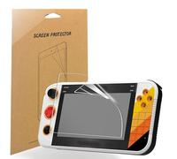 Blueshaweu Protector de pantalla compatible con My Arcade Gamestation Go, paquete de 6, película transparente de TPU de cobertura completa compatible con Atari Gamestation Go (paquete de 6)