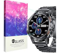 Blueshaweu Protector de pantalla compatible con reloj inteligente LIGE para hombre 1,39 pulgadas K-52, dureza 9H, protector de pantalla [3 unidades] para reloj inteligente LIGE K52 (HD)