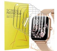 Blueshaweu Protector de pantalla compatible con reloj inteligente RUXINGX 2024 de 1,83 pulgadas, HD transparente, flexible, protector de pantalla de TPU [6 unidades] compatible con reloj inteligente