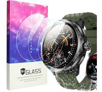 Blueshaweu Protector de pantalla compatible con reloj inteligente Ulefone Armor Watch Pro, dureza 9H, protector de pantalla [3 unidades] compatible con Armor Watch Pro (HD)