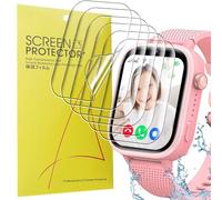 Blueshaweu Protector de pantalla compatible con reloj inteligente XINGHESF 4G para niños de 1,83 pulgadas, HD transparente, flexible, protector de pantalla de TPU [6 unidades] compatible con reloj