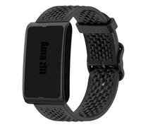 Blueshaweu Pulsera compatible con correa Helio, transpirable, de silicona suave, impermeable, compatible con Amazfit Helio Strap Smart Band Fitness Tracker, Große, Silicona, No es una piedra preciosa