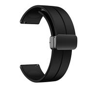 Blueshaweu Pulsera compatible con grabadora de voz PLAUD NotePin, silicona suave doble magnética ajustable pulseras compatibles con grabadora de voz PLAUD NotePin IA, Große, Silicona, No es una piedra