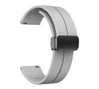 Blueshaweu Pulsera compatible con grabadora de voz PLAUD NotePin, silicona suave doble magnética ajustable pulseras compatibles con grabadora de voz PLAUD NotePin IA, Große, Silicona, No es una piedra