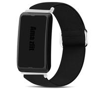 Blueshaweu Pulsera compatible con Helio Strap, suave y elástica, banda de repuesto compatible con Amazfit Helio Strap Smart Band Fitness Tracker, Große, Silicona, No es una piedra preciosa