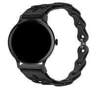 Blueshaweu Pulsera compatible con reloj de 16 mm, 20 mm, 22 mm, correa de repuesto delgada de silicona ahuecada para Sekonda Flex, Flex Plus, Motion Pro/TRACK 26 mm, Connect, etc, 20mmSize, Silicona