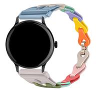 Blueshaweu Pulsera compatible con reloj de 16 mm, 20 mm, 22 mm, correa de repuesto delgada de silicona ahuecada para Sekonda Flex, Flex Plus, Motion Pro/TRACK 26 mm, Connect, etc, 20mmSize, Silicona