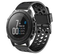 Blueshaweu - Pulsera compatible para Wahoo ELEMNT Rival, transpirable deporte de silicona clásica correa de repuesto compatible con relojes inteligentes Wahoo ELEMNT Rival Smart Watch
