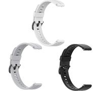 Blueshaweu Sekonda Track - Correa de repuesto para reloj inteligente Sekonda Track de 16 mm, silicona de liberación rápida, transpirable, ligera, ajustable, compatible con SEKONDA CONNECT de 40 mm