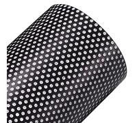 Blueshyhall Lámina Protectora de Privacidad para Coche - Color Negro, Oscurecimiento para Ventana, Protector Solar para Interior, Perforada