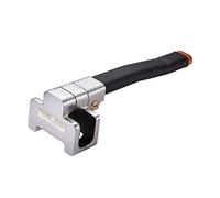 Blueshyhall Professional Volante Cerradura Volante garra para volante antirrobo Volante Auto con llave, negro