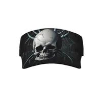 blueSkull Spider - Sombreros deportivos con viseras para adultos, perfectos para uso diario al aire libre, color negro