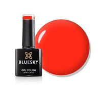 Bluesky Gel Nail Polish 10ml, Crimson Charge - GRC27, Neon Red Gel Nail Polish for 21 Day Manicure, Requires Curing Under LED UV Nail Lamp