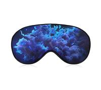 BlueSleep Masks Eye Cover Blackout con correa elástica ajustable Night Blindfold para mujeres, hombres, yoga, viaje, siesta