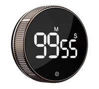 Bluesnail Cronómetro de Cocina, cronómetro de productividad con Pantalla Digital led, cronómetro Inteligente de la Oficina del Gimnasio del Aula Familiar, Cronómetro de Tomate (Guncolor)