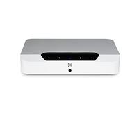 Bluesound Powernode Edge Amplificador inalámbrico Compacto multiroom de Alta resolución para Streaming de música -Blanco - Compatible con Alexa y Siri