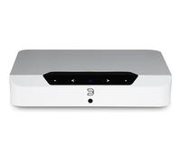Bluesound Powernode Edge Amplificador inalámbrico Compacto multiroom de Alta resolución para Streaming de música -Blanco - Compatible con Alexa y Siri